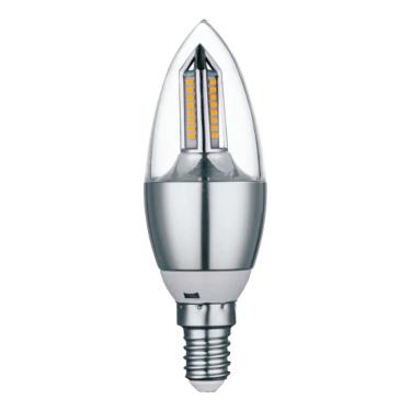 Imagem de 2X Lâmpada Vela Led 4W E14 Branco Quente Branco Frio P Lustr