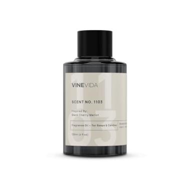 Imagem de VINEVIDA Óleo de fragrância Black Cherry Merlot da BBW para fabricação de sabonete, 118 g