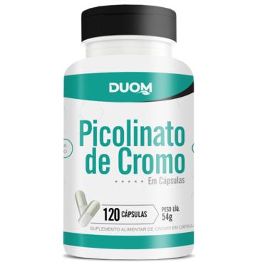 Imagem de PICOLINATO DE CROMO ALTO TEOR DE CROMO SUPER CONCENTRADO 240 MCG 120 CAPS DUOM