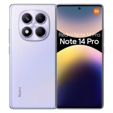 Imagem de Redmi Note 14 Pro 4G 8 GB RAM 256 GB Câmera 108MP Roxo - Xiaomi