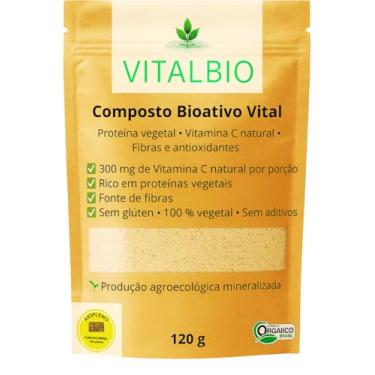 Imagem de Composto Bioativo Vital -Proteina vegetais + Vitamina C natural 120 g