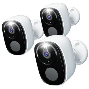 Imagem de Câmeras de segurança Rraycom Outdoor Wireless 3Pack 1080p