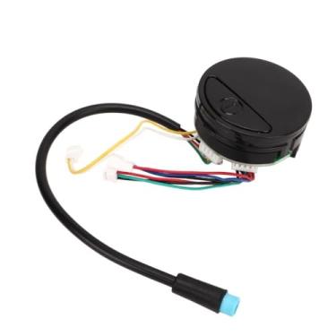 Imagem de Chiffonade Painel de scooter elétrico, painel de controle digital, painel de controle, placa de circuito de substituição para Ninebot ES1 ES2 ES4 (preto)