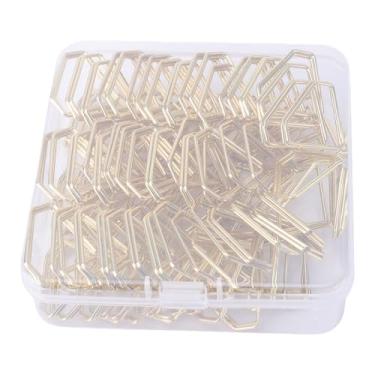 Imagem de Yunseity Suporte de Foto de Mesa Elegante, Clipe/suporte de Exibição de Cartão de Ferro Resistente, 50 Números de Mesa de Formato para Festas de Aniversário de Casamento (Ouro)