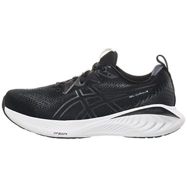 Imagem de ASICS Tênis de corrida masculino Gel-Cumulus 25, Preto/cinza, 38
