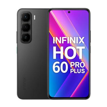 Imagem de Smartphone Celular Infinix Hot 60 Pro Plus, 256GB, 8GB RAM, Tela 6,78 144Hz, Android 14, Câmera 50MP, Bateria 5000mAh, Dual SIM, PRETO