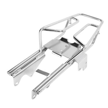 Imagem de Jiawu Rack de Bagagem para Motocicleta, Assento de Liga de Aço Sissy Bar Traseiro FenderShelf, Rack de Montagem Traseiro para Motocicleta Compatível Com Monkey Z50 Z50J Skyteam Z50A