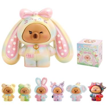 Imagem de LUCKJOY Capybara Forest Party Series Blind Box Figures, Random Design Collectible Miniatures,