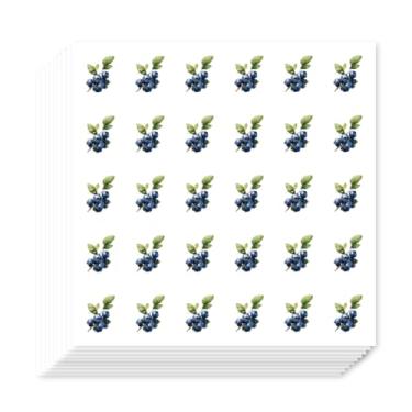 Imagem de AHANDMAKER 600 peças adesivos para planejador de frutas, adesivos autoadesivos de mirtilos, tema de frutas, para agenda, agenda, scrapbook, artesanato, artes, saco de presente, selo, tema de decoração