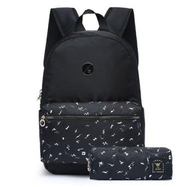 Imagem de Mochila Hang Loose Tala Original Feminina Resistente Preta, U