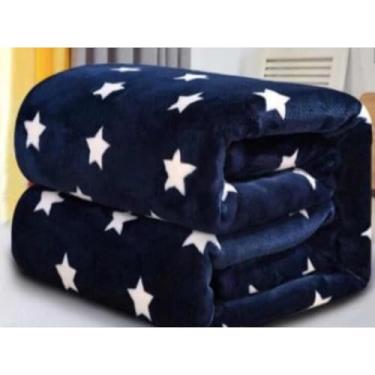 Imagem de Cobertor Manta Soft Casal 100% Microfibra Estampada – Manta Quentinha e Leve para Inverno