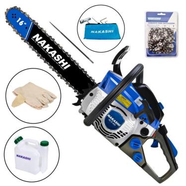 Imagem de Motosserra Profissional Nakashi Ncs400 40Cc 2T Para Fazendas