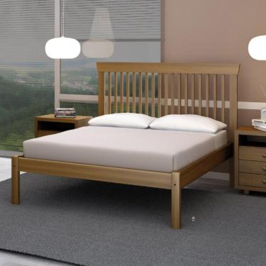 Imagem de Cama De Solteiro 1,10 X 1,90 - Madeira Maciça - Móveis De Gramado - Marrom
