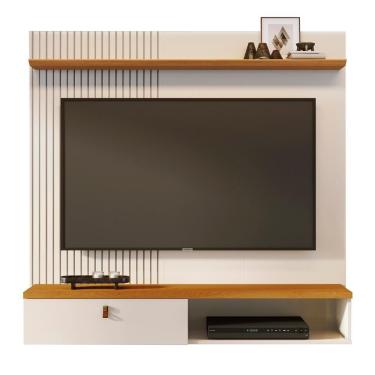 Imagem de Painel 55 Pol E Bancada Suspensa Talyn Z10 Off-cinamomo - Mpozenato