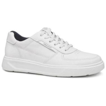 Imagem de Tênis Casual Masculino Couro Branco Pegada 110924-01-Masculino