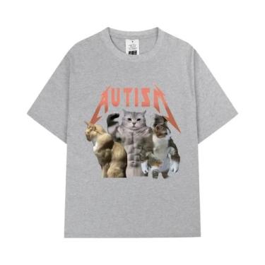 Imagem de Camiseta Feminina De Verão Confortável De Manga Curta Hip Hop Fitness 