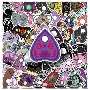 Imagem de Adesivos 50 unidades/lote Ouijas Boards de vinil impermeável Anime Stick