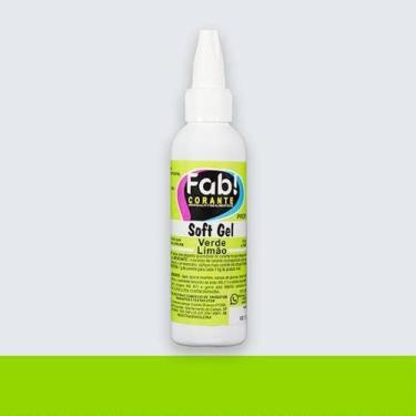 Imagem de Corante Soft Gel Verde Limao 25g Fab - Fab Industria