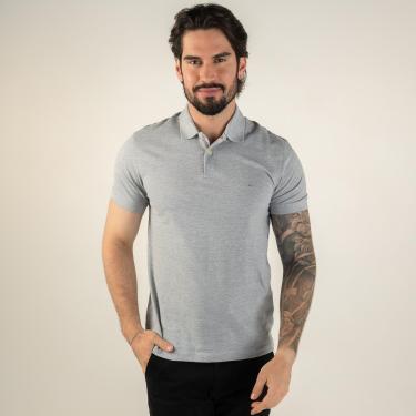 Imagem de Camisa Polo Aramis Monocromática Cinza-Masculino