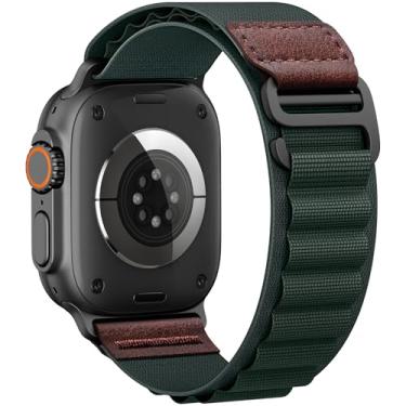 Imagem de Pulseiras masculinas femininas de nylon elástico macio de 49 mm, 46 mm, 44 mm, 42 mm, 41 mm, 40 mm, 38 mm, SE 3 2 1, SE 3 2 1