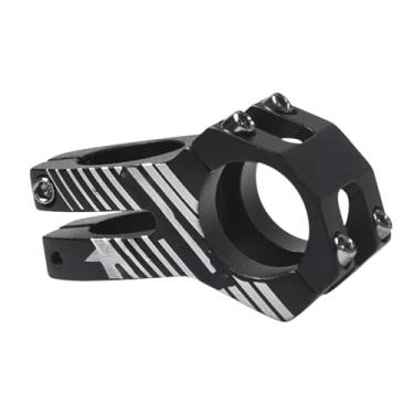 Imagem de Mesa de guidão curta MTB 31,8x45mm em liga de alumínio para bicicletas de corrida, downhill e estrada.(45MM black)