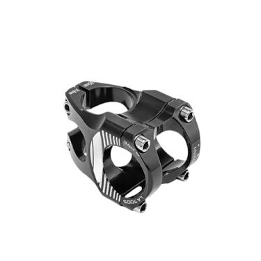 Imagem de Guidão curto de alumínio para downhill, modelo riser tube, para mountain bike, dimensões 28,6 * 31,8 * 35mm. Acessórios para ciclismo.(Black)