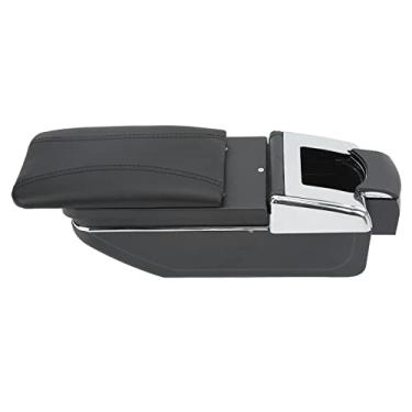 Imagem de Acouto Caixa de Apoio de Braço Retrátil Ignis 2017 - Organizador Ergonômico de Armazenamento do Console Central, Design de Couro ABS e PU, Fácil Instalação, Substituição de Ajuste Perfeito, Mantém o