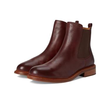 Imagem de Söfft Bota feminina Pamella Chelsea, Vermelho Bourbon, 37