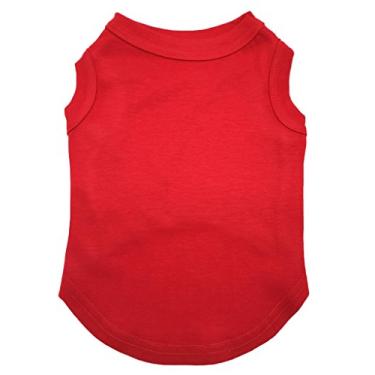 Imagem de Petitebella Camisa de cachorro de cor única (vermelha, GG)