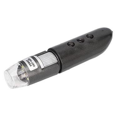 Imagem de Cryfokt Detector de Folículo Capilar Microscópio Digital de Alta Definição para Análise do Couro Cabeludo Pele Adequado para Salões de Beleza e Laboratórios Material ABS Cinza Prateado