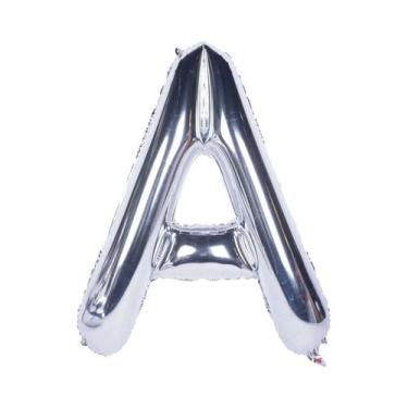 Imagem de Balão De Letra Rosa Azul De 40 Polegadas Grande Com Hélio Para Decoraç