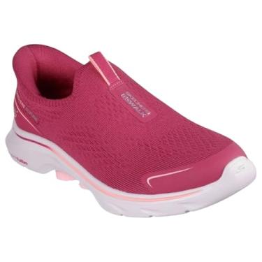 Imagem de Skechers Tênis feminino Go Walk 7 Springtime Hands Free, Sarai Pink, 35