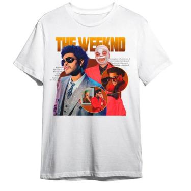 Imagem de Camiseta Basica The Weekend Cantor Pop Estampa Graphic  - Abstractu, P