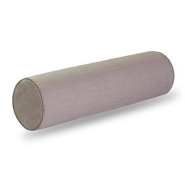 Imagem de Fronhas cervicais duráveis para pescoço, capa de almofada – perfeita para almofadas de pescoço de espuma viscoelástica e almofada de pescoço, fácil de lavar e combinar com seu sofá/cama (linho, 15 x