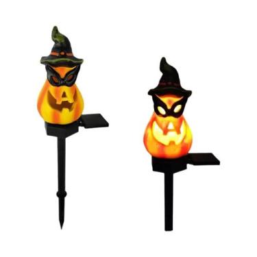 Imagem de Luzes De Abóbora Solar Para Halloween, Lâmpada À Prova d'Água Para Jar