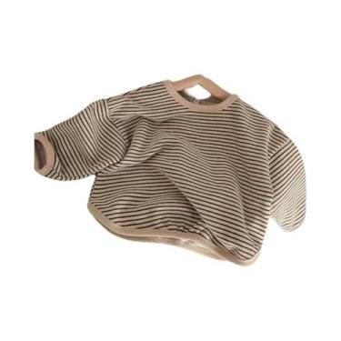 Imagem de Camiseta De Manga Longa De Algodão Para Crianças, Suéter De Primavera 