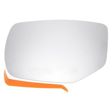 Imagem de Hihaha Substituição de vidro espelhado com placa de suporte para Honda Accord 2013-2017 lado esquerdo 1 conjunto