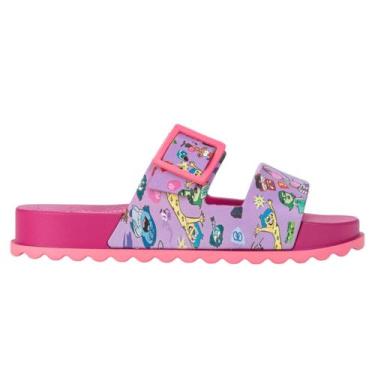 Imagem de Papete Slide Infantil Disney Summer DivertidaMente Moana 23288, Rosa, 