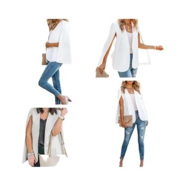 Imagem de Jaqueta Casual Feminina De Primavera E Outono Com Design Sem Mangas E 