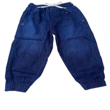 Imagem de Calça Jeans Bebe jogger Masculina - sol modas acessorios, G