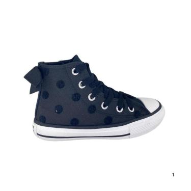 Imagem de TÊNIS CONVERSE ALL STAR BETTER IN BOWS JUVENIL CANO ALTO PRETO-Feminino
