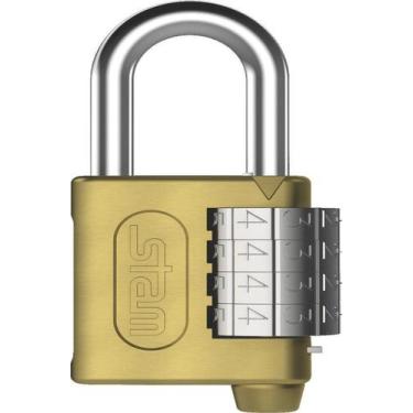 Imagem de Cadeado Segredo para Armário Bolsa Mala Cofre Bicicleta 40mm - Stam