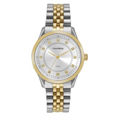 Imagem de Relogio Mondaine Feminino 99763lpmvbe2 Bicolor 99763LPMVBE2-Feminino