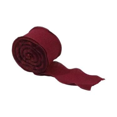 Imagem de Fita De Seda Com Borda De Renda Amassada De 9 Metros E 4CM Para DIY, A