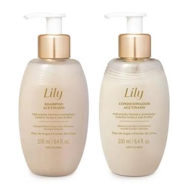 Imagem de Combo Lily Acetinados: Shampoo 250ml + Condicionador 250ml - O Boticár