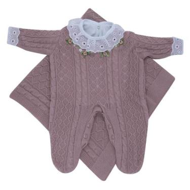 Imagem de Kit Maternidade Flowers e Body com Gola e Punho Bordado - Savannah Par