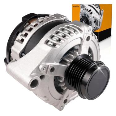 Imagem de ADEERLUO Alternador de alta saída para/Dodge Grand Caravan Avenger Journey para/Ram C/V para/Chrysler 200 Town Country para/Volkswagen Routan atualizado 04801624AD 12V 160A 6 sulcos