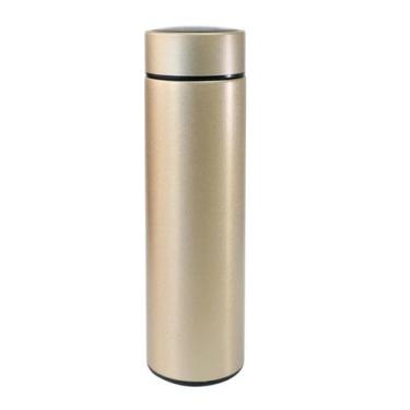 Imagem de Garrafa isotérmica inox infusor e touch led 500ml academia - Golden Ri