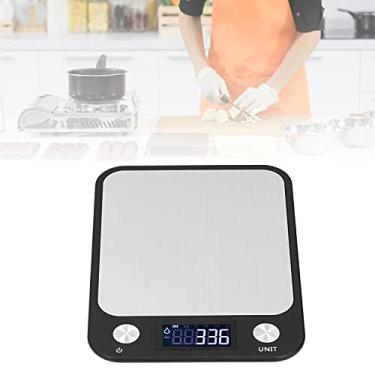 Imagem de Balança De Grama De Aço Inoxidável Para Alimentos Mini Display Digital Balança De Pesagem Eletrônica Ferramenta De Pesagem Multifuncional 10000g Rolamento De Carga Para Cozinha