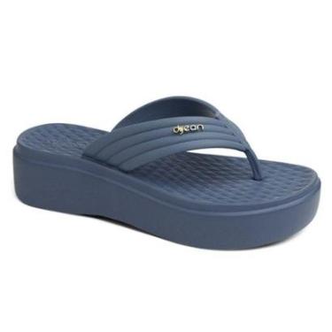 Imagem de Sandalia Chinelo Tamanco Feminino Anabelado Dijean Leve Esporão Dedo-Feminino